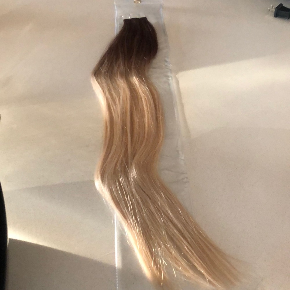 ✨ 20” #3/#8/613 BALAYAGE HUMAN HAIR TAPE-INS *NWT - Picture 7 of 8